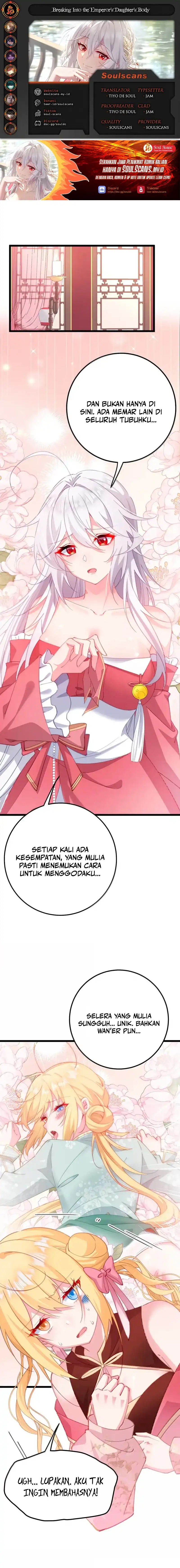 Breaking Into The Body of The Emperor’s Daughter (Unveiling the Emperor’s Secret) Chapter 43 Gambar 1