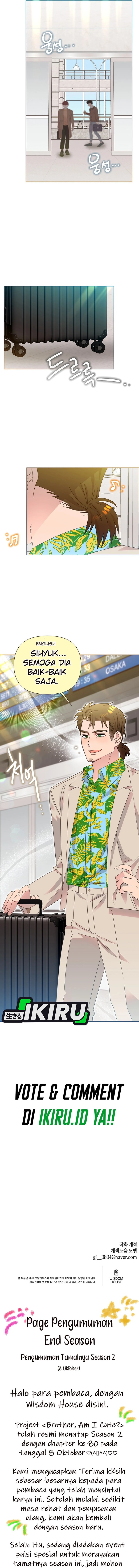 Brother, Am I Cute? Chapter 80 Gambar 17