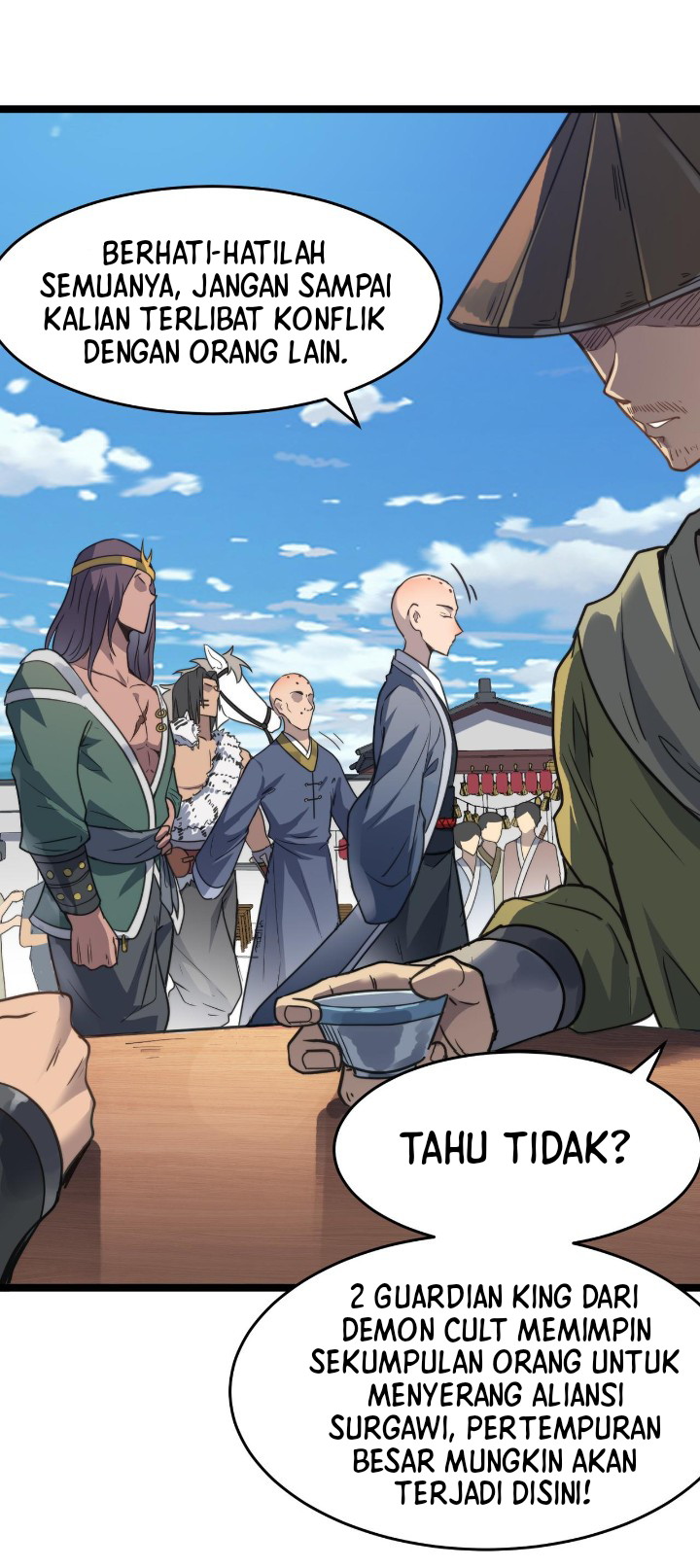 Building the Strongest Shaolin Temple in Another World Chapter 42 Gambar 36