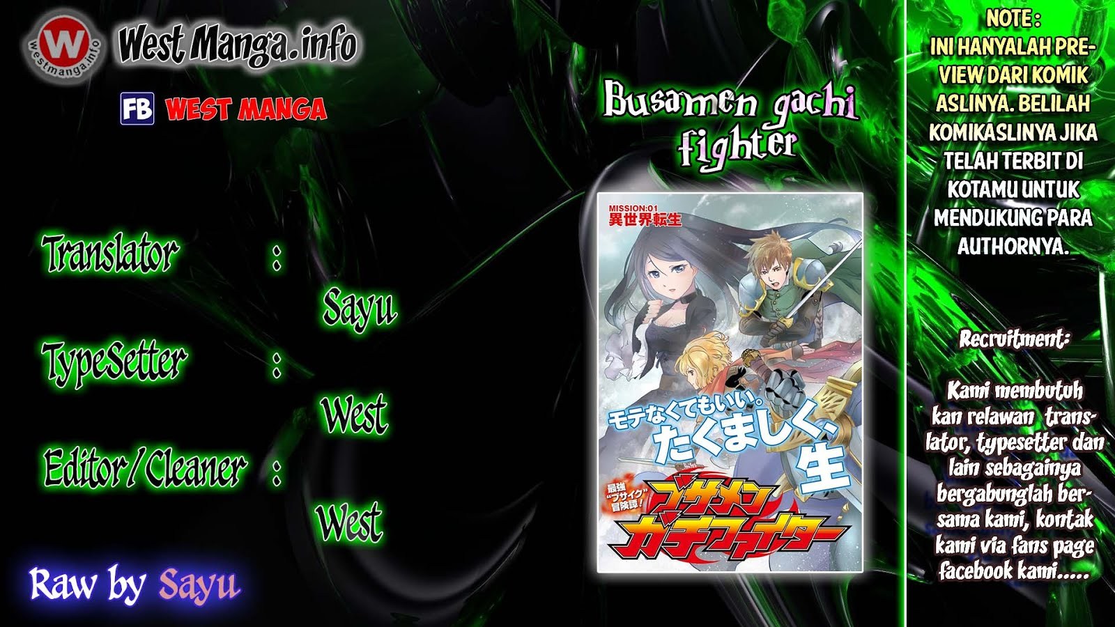 Busamen Gachi Fighter Chapter 03 Gambar 2