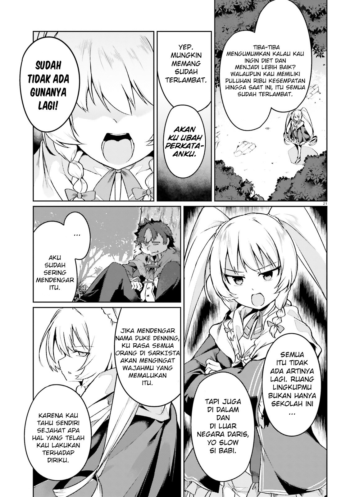 Buta Koushaku ni Tensei shita kara, Kondo wa Kimi ni Suki to Iitai Chapter 04 Gambar 21