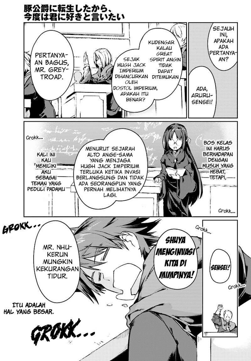 Buta Koushaku ni Tensei shita kara, Kondo wa Kimi ni Suki to Iitai Chapter 06 Gambar 30