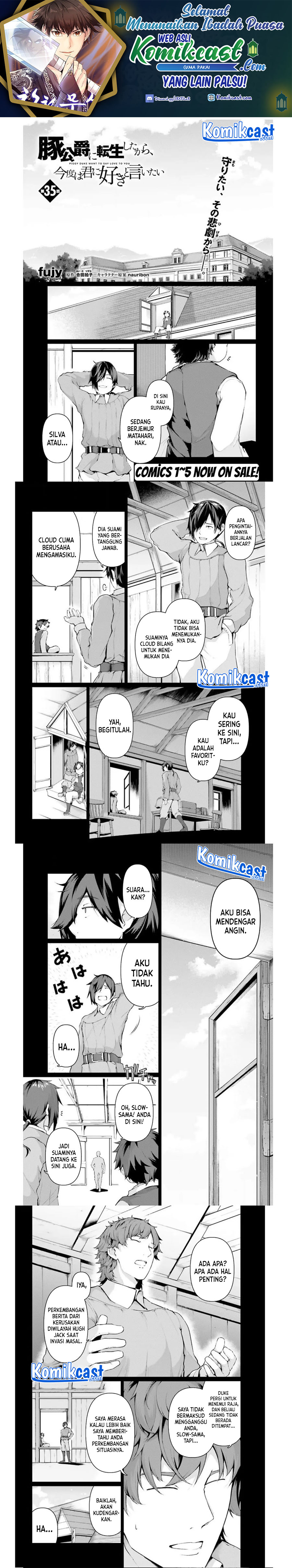 Buta Koushaku ni Tensei shita kara, Kondo wa Kimi ni Suki to Iitai Chapter 35 Gambar 2