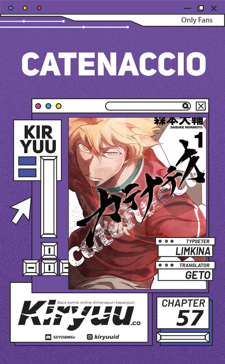 Catenaccio Chapter 57 Gambar 1