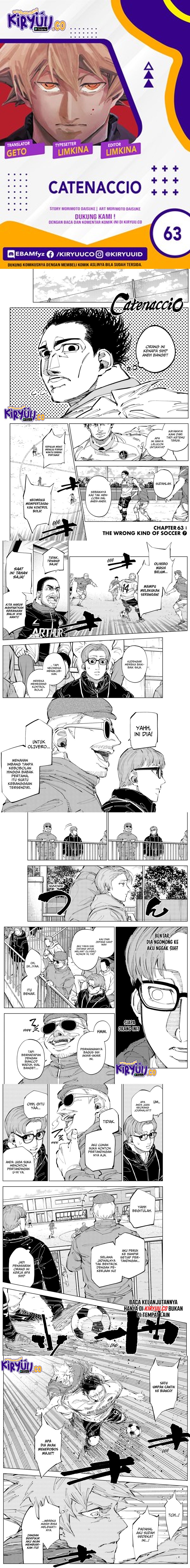 Catenaccio Chapter 63 Gambar 1