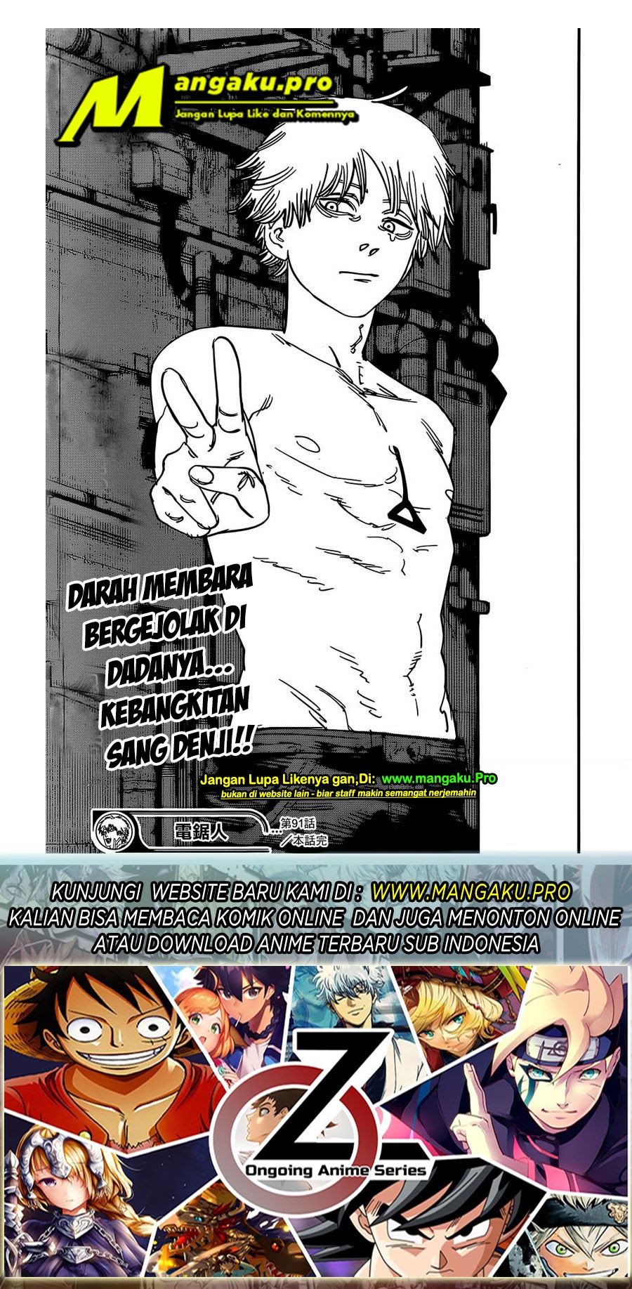 Chainsawman Chapter 91 Gambar 20