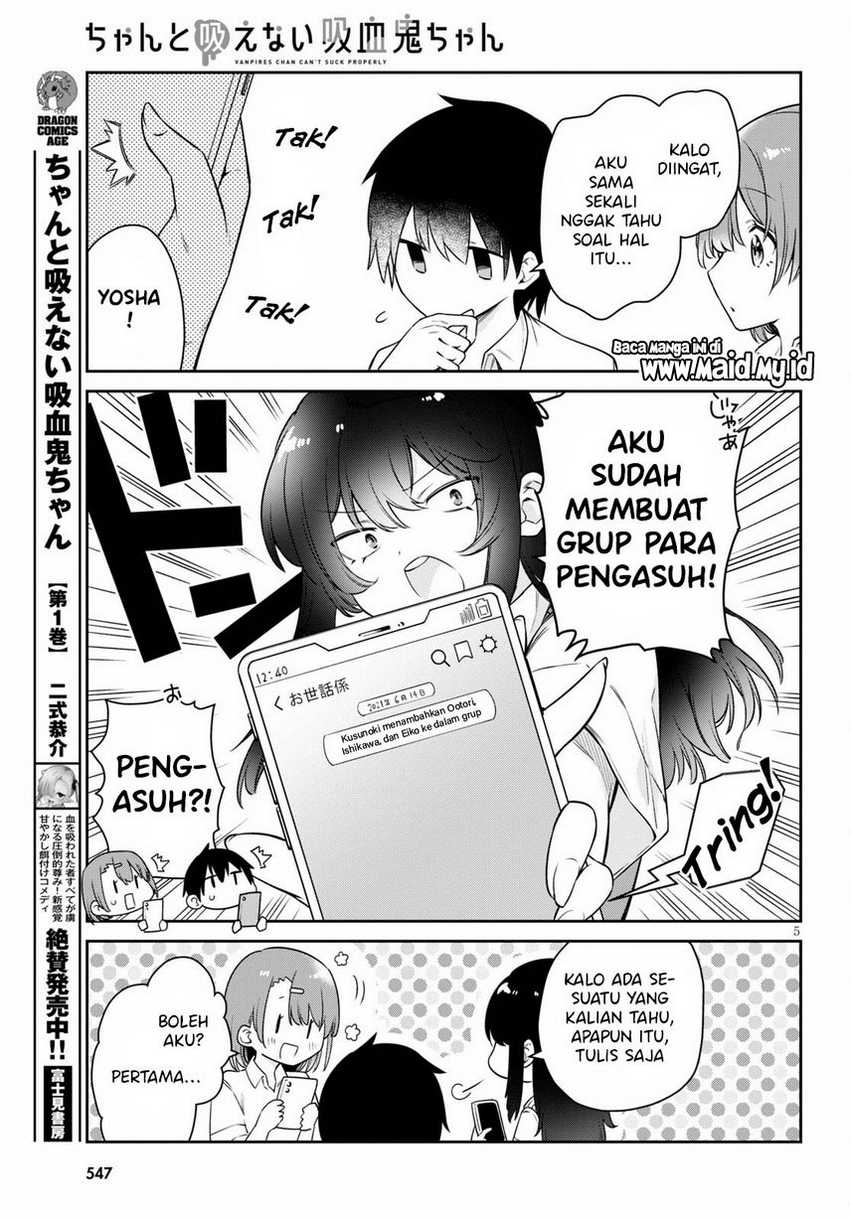 Chanto Suenai Kyuuketsuki-chan Chapter 15 Gambar 7