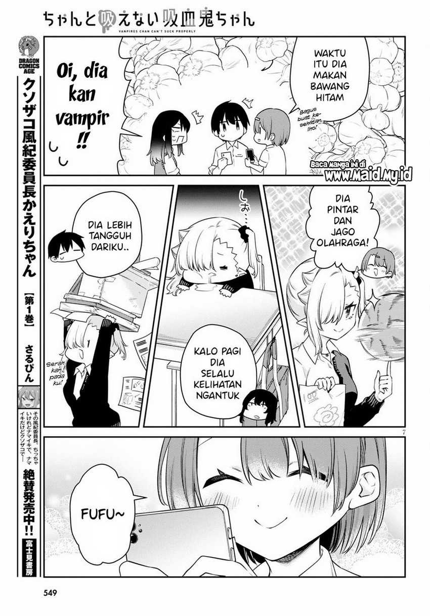 Chanto Suenai Kyuuketsuki-chan Chapter 15 Gambar 9