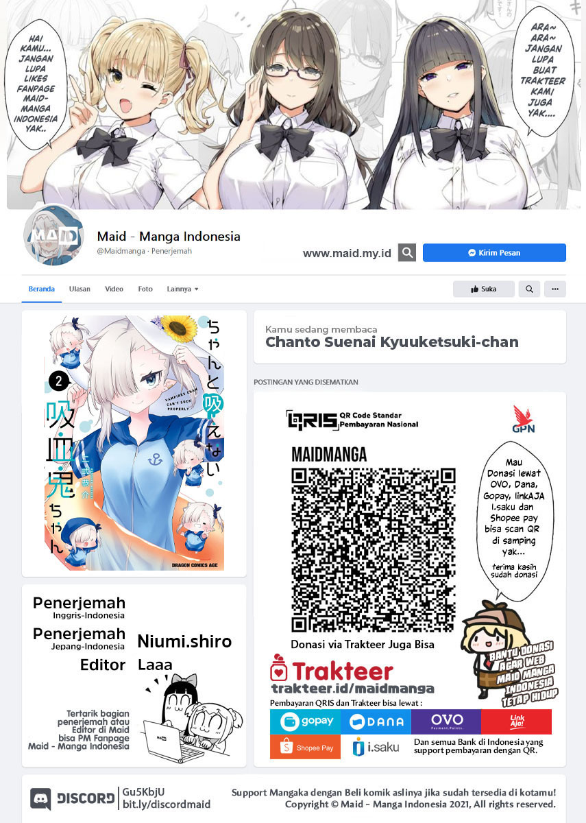 Chanto Suenai Kyuuketsuki-chan Chapter 18 Gambar 2