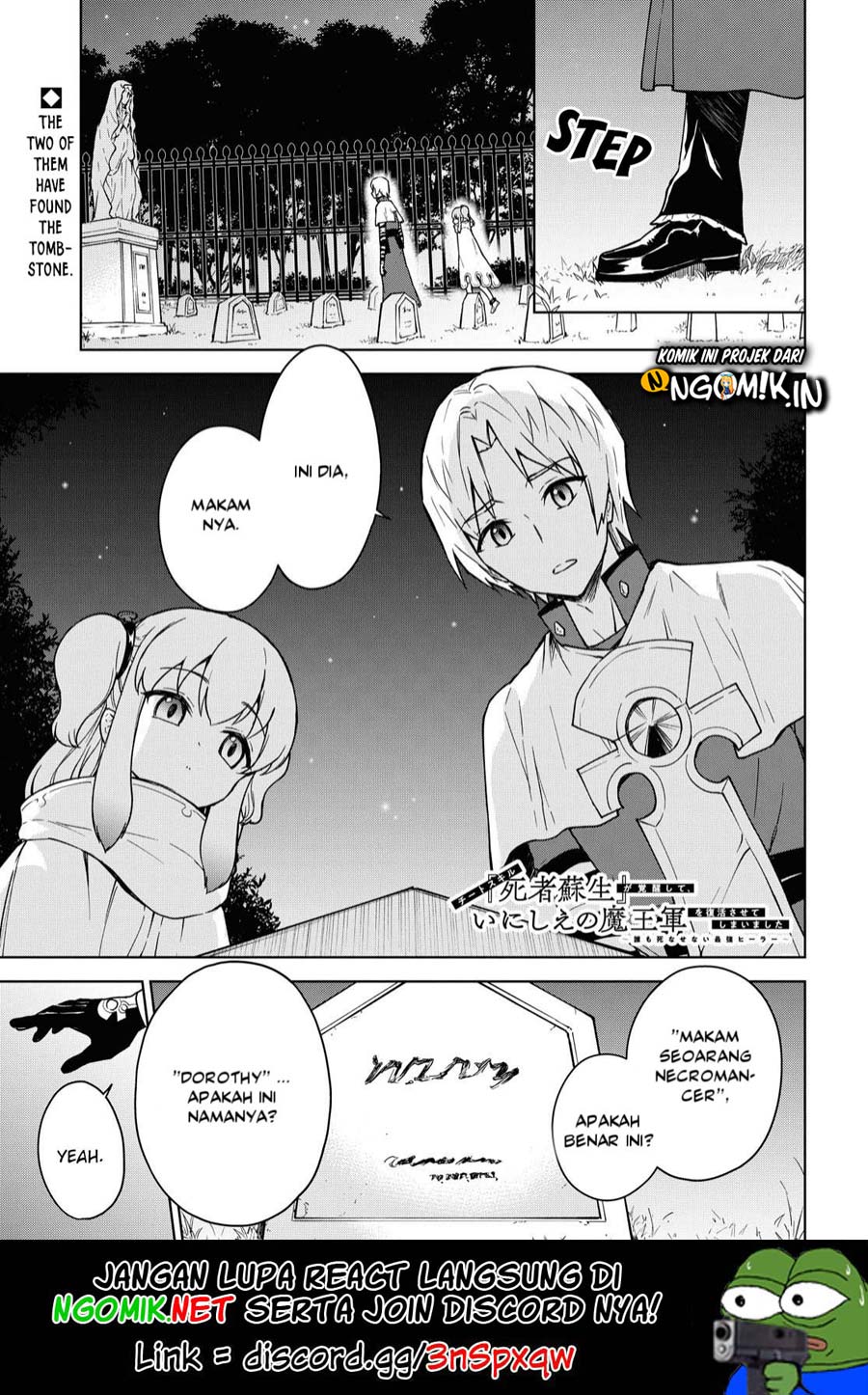 Cheat Skill “Shisha Sosei” Ga Kakusei Shite Inishieno Maougun Wo Fukkatsu Sasete Shimaimashita ~Dare Mo Shinasenai Saikyou Hiiro~ Chapter 04 Gambar 2