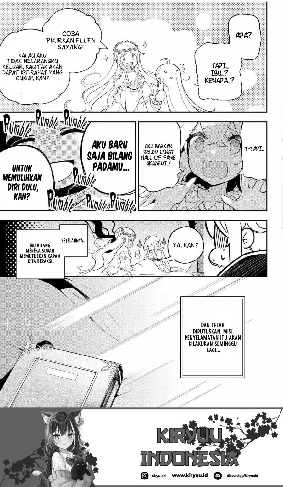 Chichi wa Eiyuu, Haha wa Seirei, Musume no Watashi wa Tenseisha (Dad Is A Hero, Mom Is A Spirit, I’m A Reincarnator) Chapter 54 Gambar 19