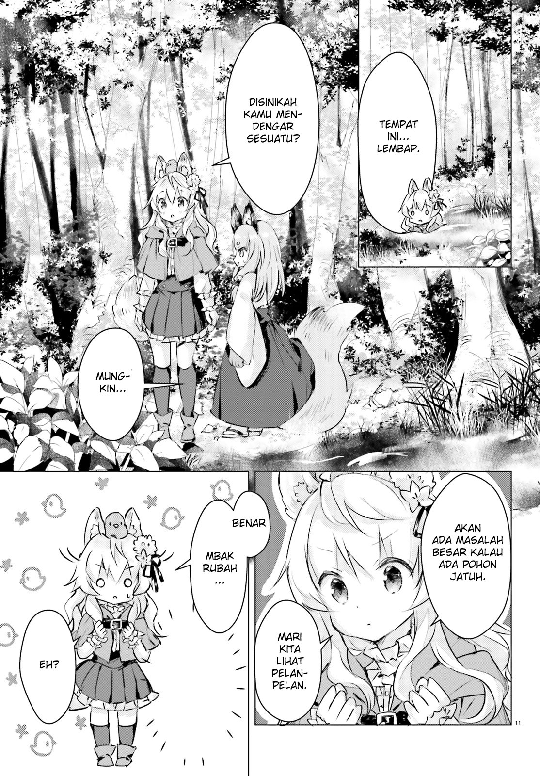Chiisana Mori no Ookami-chan Chapter 04 Gambar 12