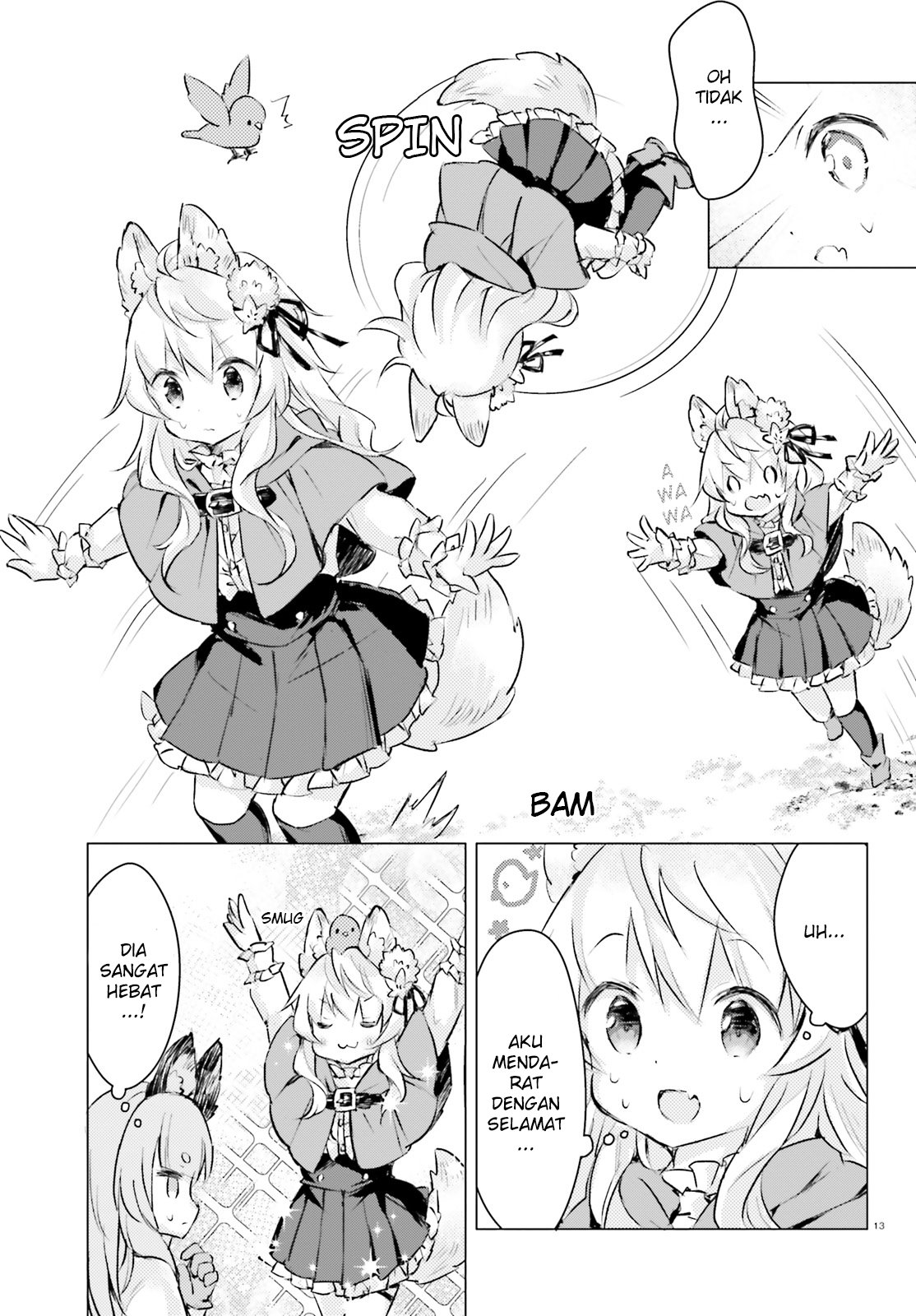 Chiisana Mori no Ookami-chan Chapter 04 Gambar 14