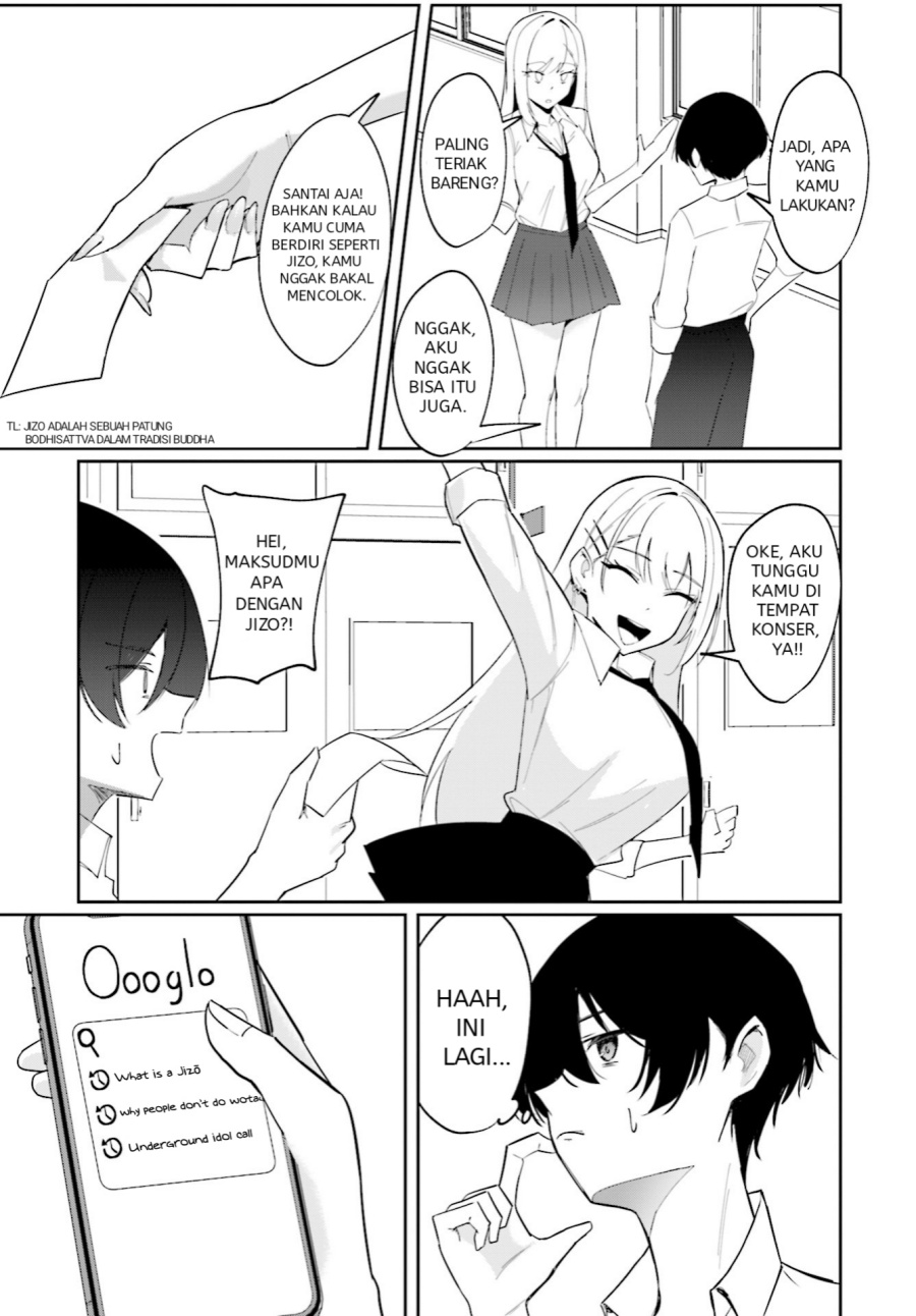 Chika Idol wo Kage de Sasaeru Ore Chapter 03 Gambar 4