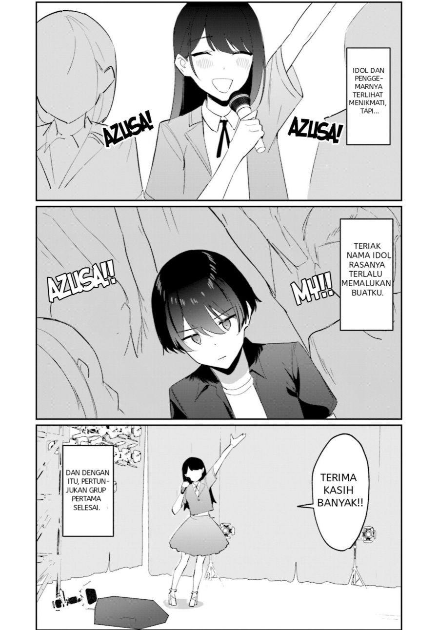 Chika Idol wo Kage de Sasaeru Ore Chapter 03 Gambar 9
