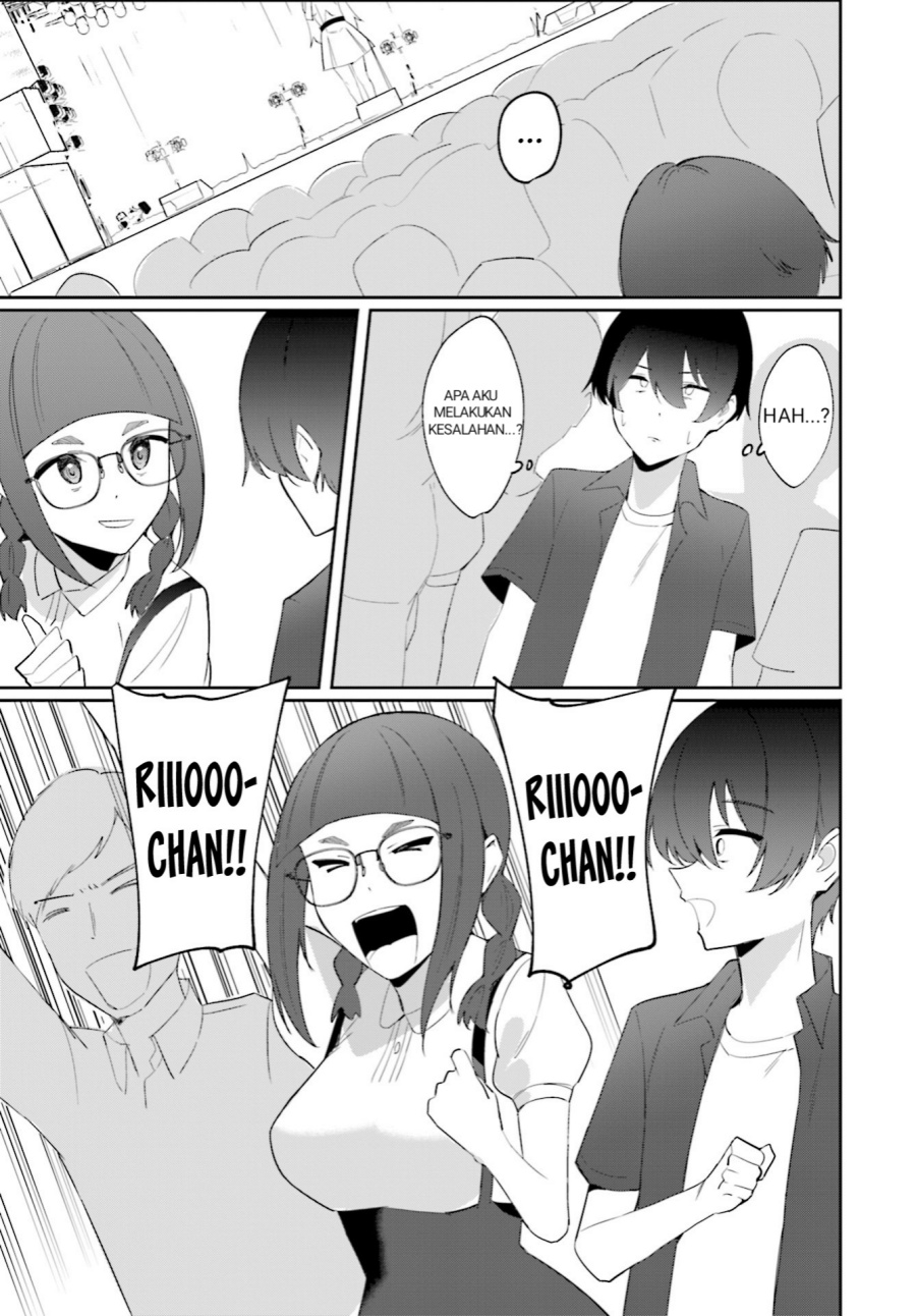 Chika Idol wo Kage de Sasaeru Ore Chapter 03 Gambar 18