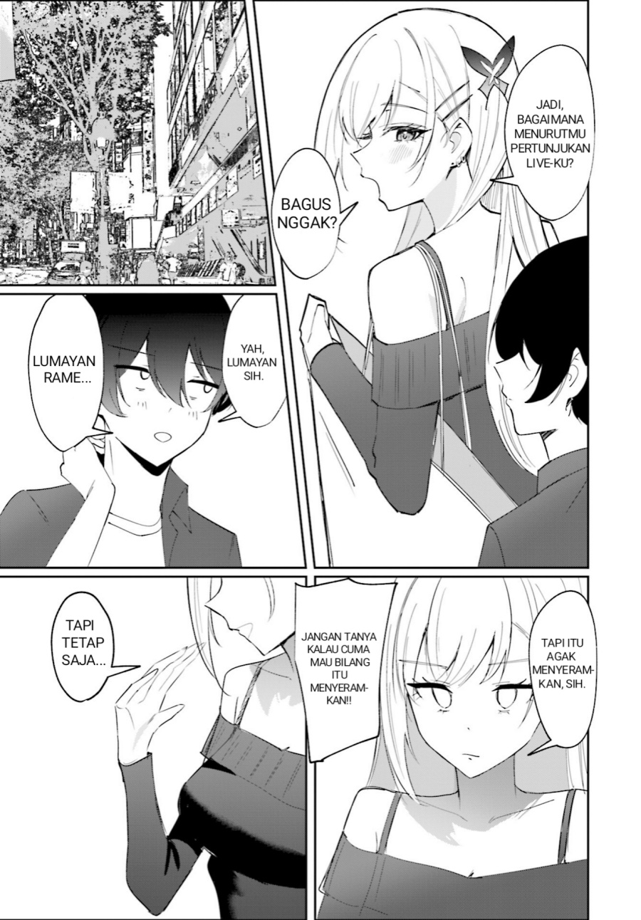 Chika Idol wo Kage de Sasaeru Ore Chapter 03 Gambar 24