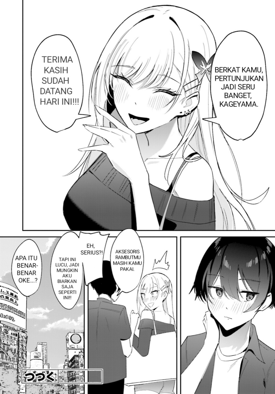 Chika Idol wo Kage de Sasaeru Ore Chapter 03 Gambar 25