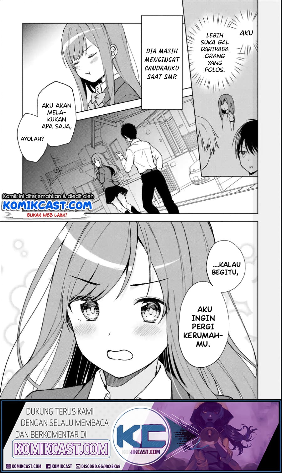 Chikan Saresou ni Natteiru S-kyuu Bishoujo wo Tasuketara Tonari no Seki no Osanajimi datta Chapter 05 Gambar 2