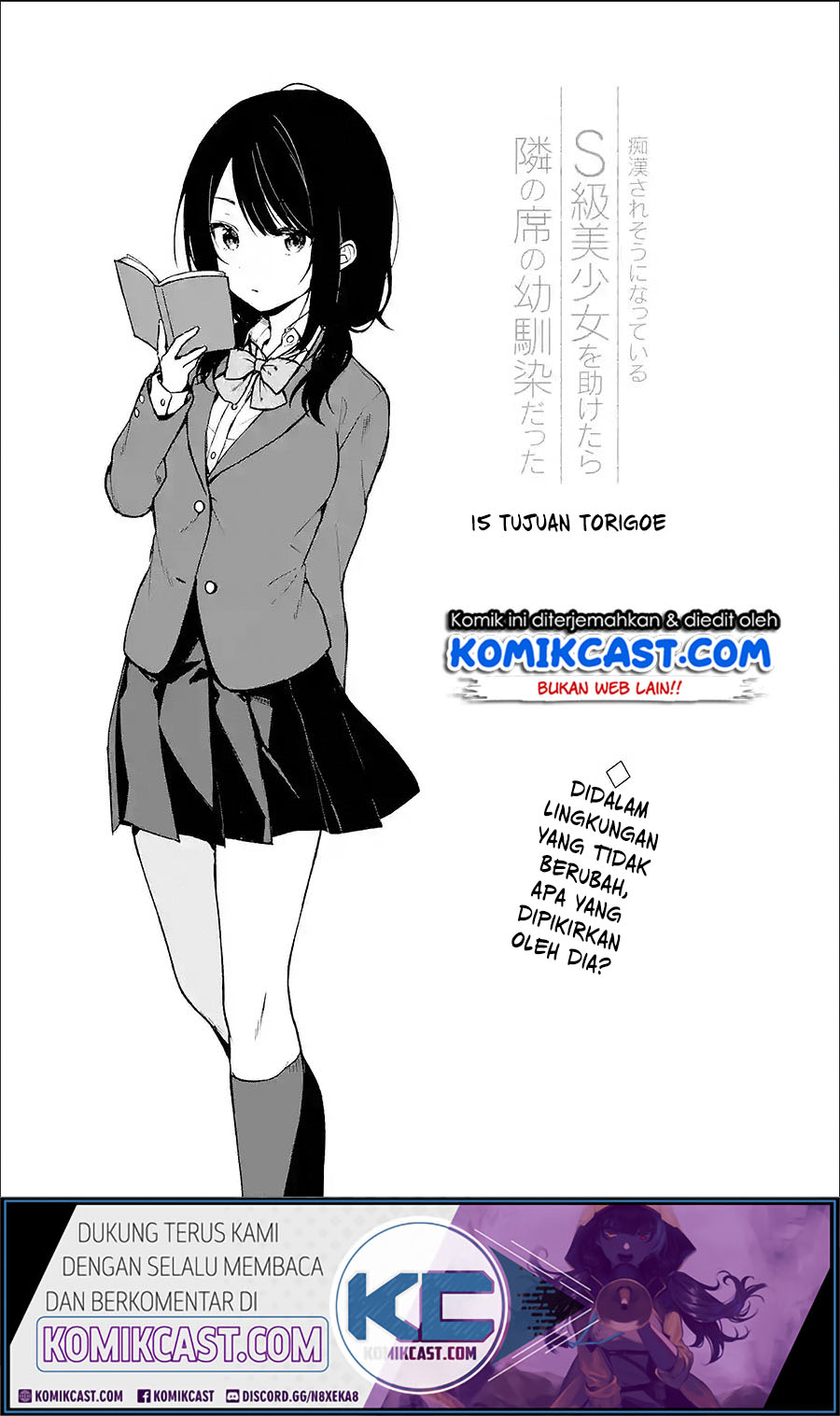 Chikan Saresou ni Natteiru S-kyuu Bishoujo wo Tasuketara Tonari no Seki no Osanajimi datta Chapter 15 Gambar 4