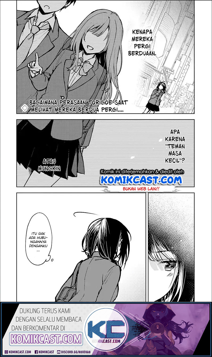 Chikan Saresou ni Natteiru S-kyuu Bishoujo wo Tasuketara Tonari no Seki no Osanajimi datta Chapter 19.1 Gambar 2