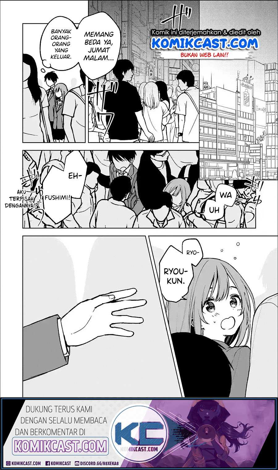 Chikan Saresou ni Natteiru S-kyuu Bishoujo wo Tasuketara Tonari no Seki no Osanajimi datta Chapter 19.1 Gambar 5