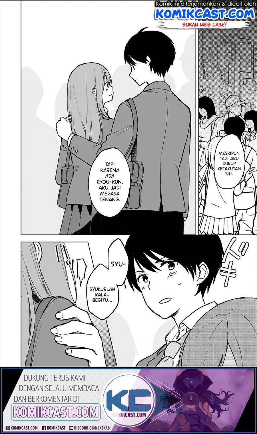 Chikan Saresou ni Natteiru S-kyuu Bishoujo wo Tasuketara Tonari no Seki no Osanajimi datta Chapter 19.1 Gambar 7