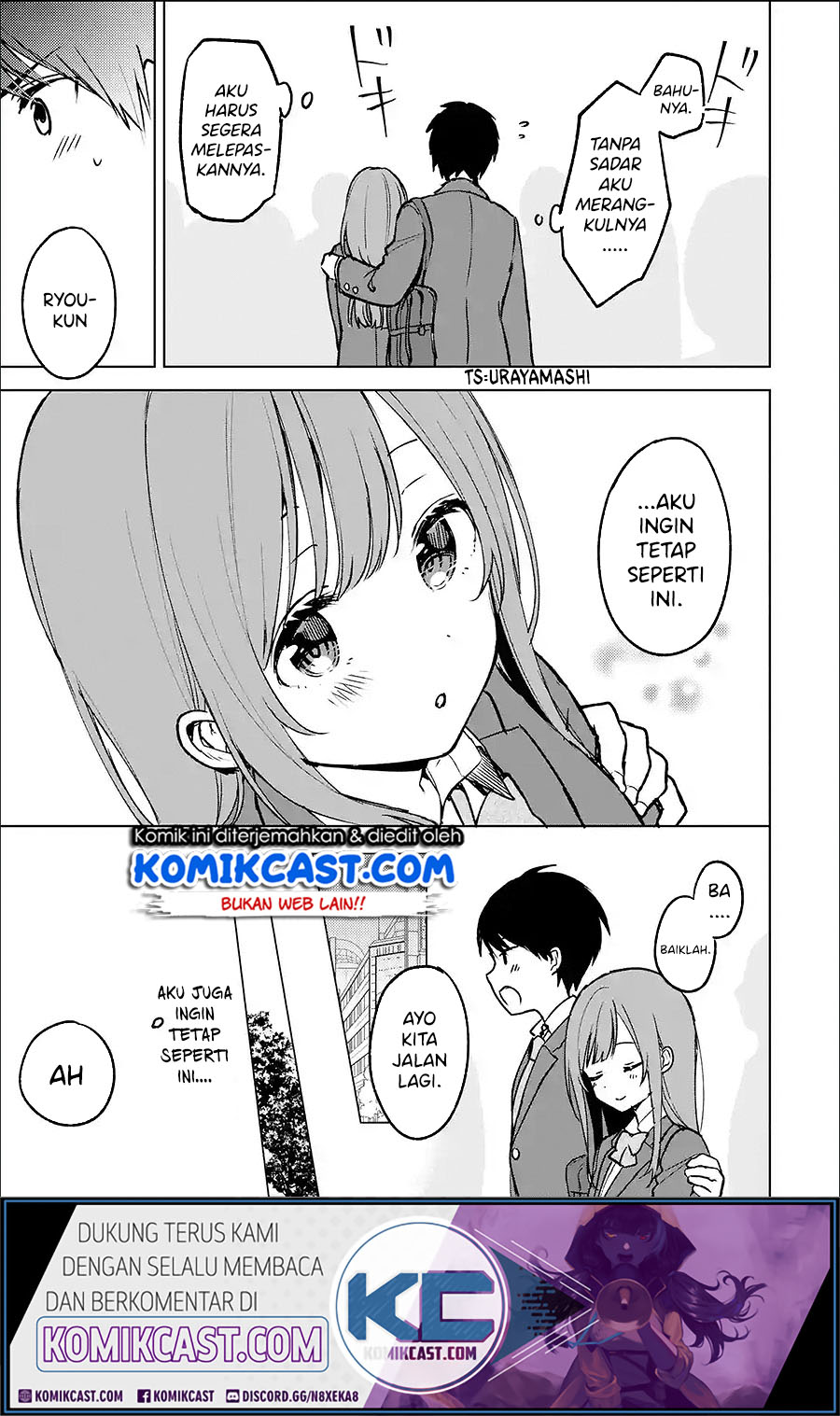 Chikan Saresou ni Natteiru S-kyuu Bishoujo wo Tasuketara Tonari no Seki no Osanajimi datta Chapter 19.1 Gambar 8