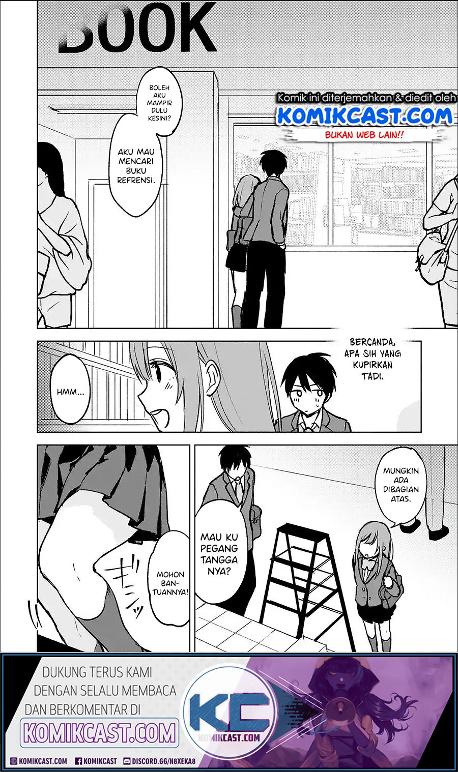 Chikan Saresou ni Natteiru S-kyuu Bishoujo wo Tasuketara Tonari no Seki no Osanajimi datta Chapter 19.1 Gambar 9