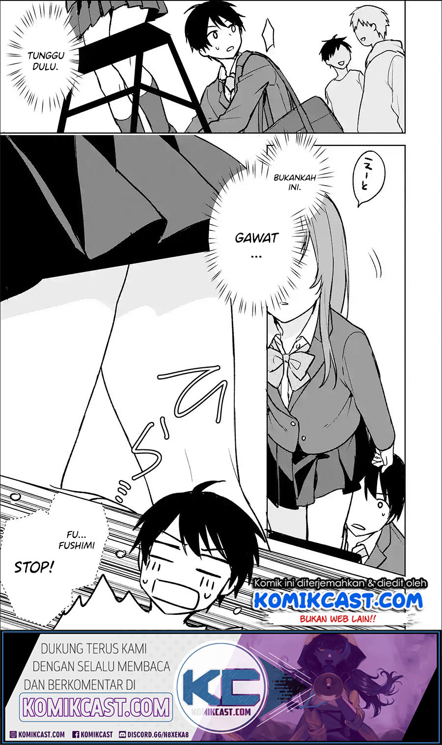 Chikan Saresou ni Natteiru S-kyuu Bishoujo wo Tasuketara Tonari no Seki no Osanajimi datta Chapter 19.1 Gambar 10