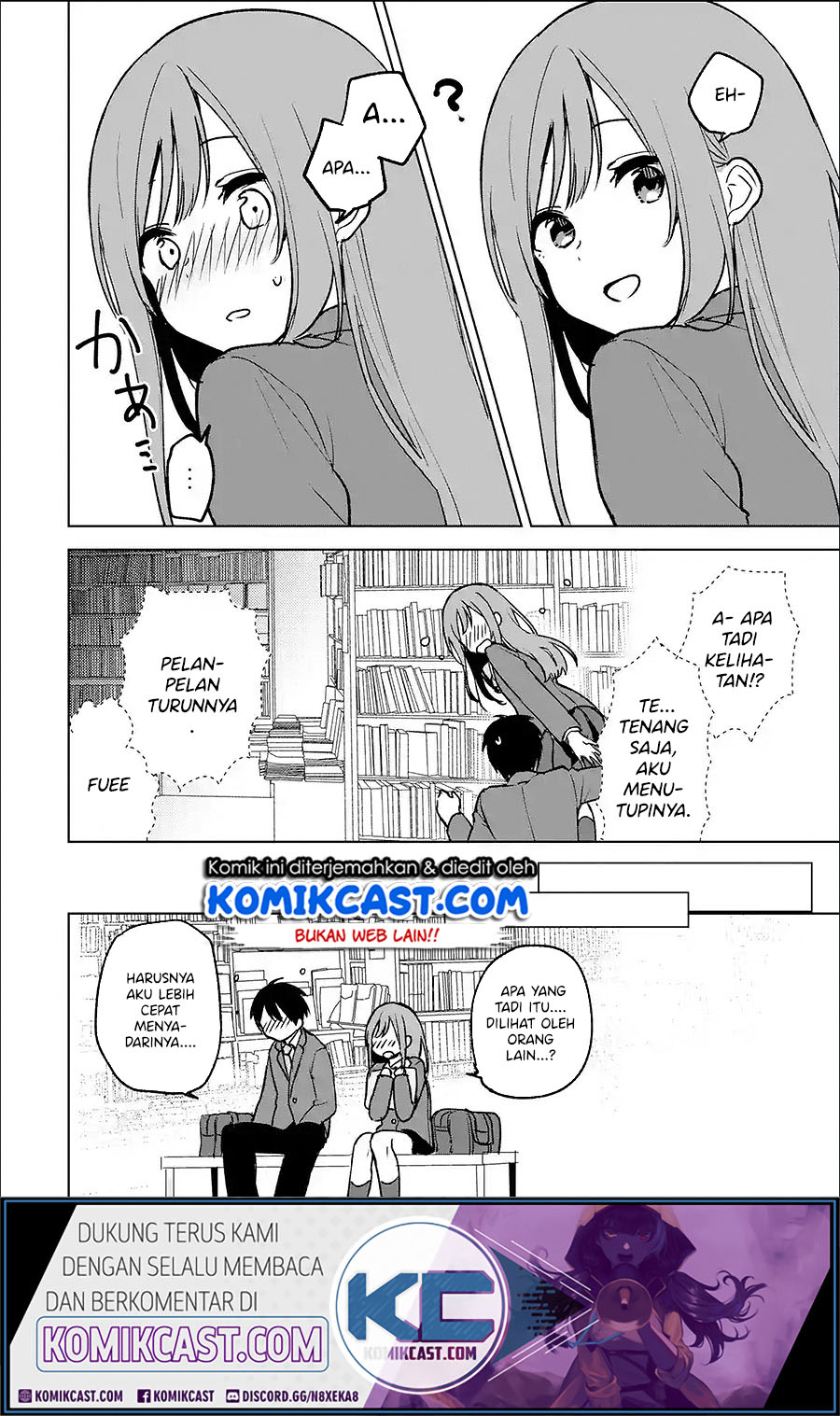 Chikan Saresou ni Natteiru S-kyuu Bishoujo wo Tasuketara Tonari no Seki no Osanajimi datta Chapter 19.1 Gambar 11