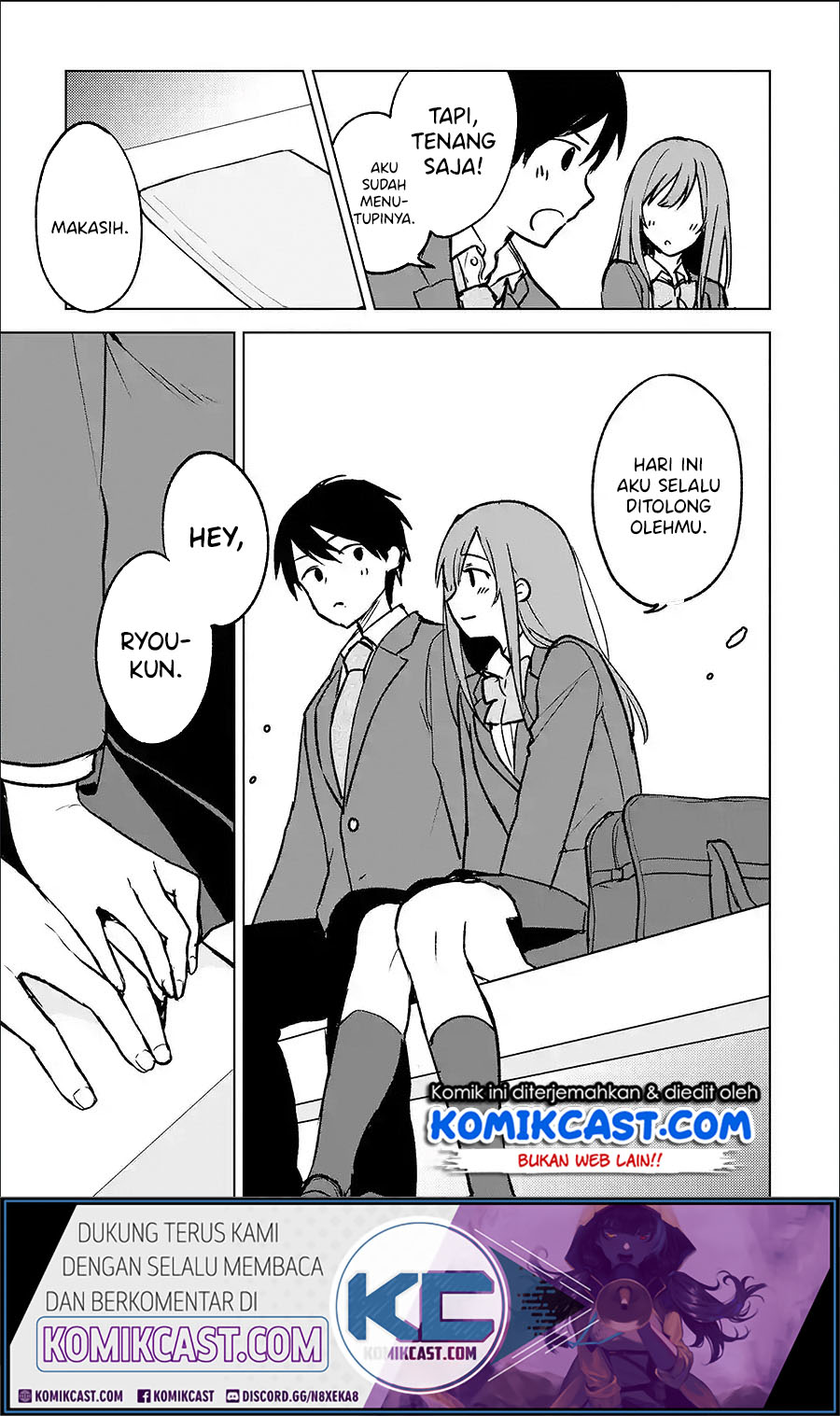 Chikan Saresou ni Natteiru S-kyuu Bishoujo wo Tasuketara Tonari no Seki no Osanajimi datta Chapter 19.1 Gambar 12