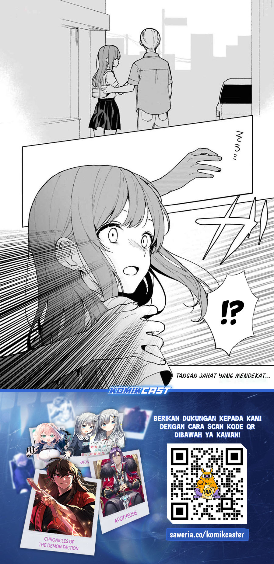 Chikan Saresou ni Natteiru S-kyuu Bishoujo wo Tasuketara Tonari no Seki no Osanajimi datta Chapter 62 Gambar 23