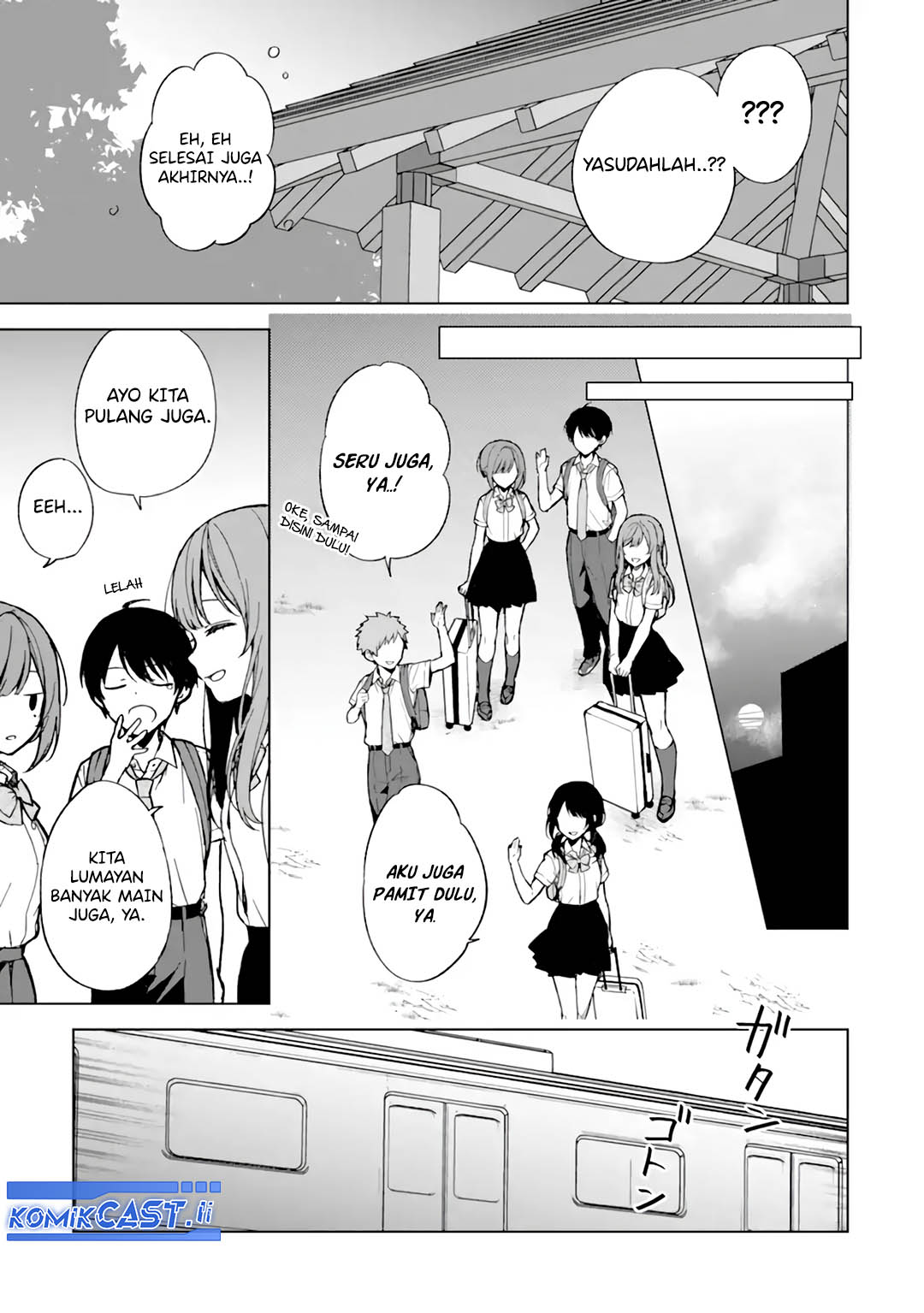 Chikan Saresou ni Natteiru S-kyuu Bishoujo wo Tasuketara Tonari no Seki no Osanajimi datta Chapter 65 Gambar 14
