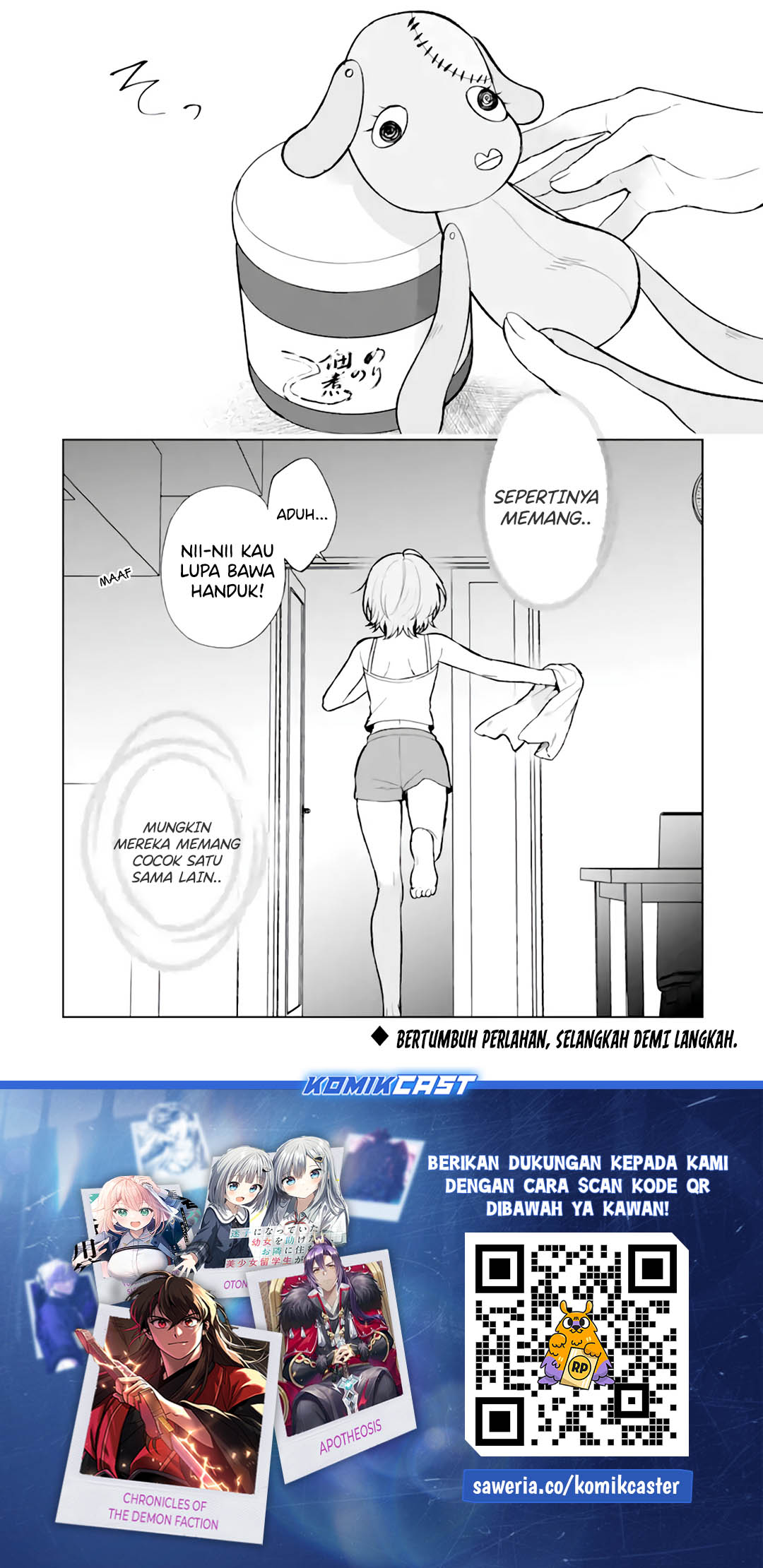 Chikan Saresou ni Natteiru S-kyuu Bishoujo wo Tasuketara Tonari no Seki no Osanajimi datta Chapter 65 Gambar 23