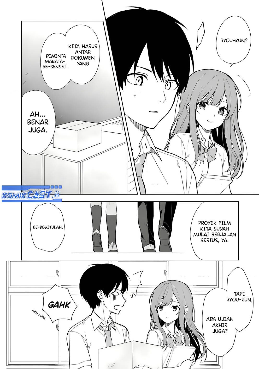 Chikan Saresou ni Natteiru S-kyuu Bishoujo wo Tasuketara Tonari no Seki no Osanajimi datta Chapter 70 Gambar 3