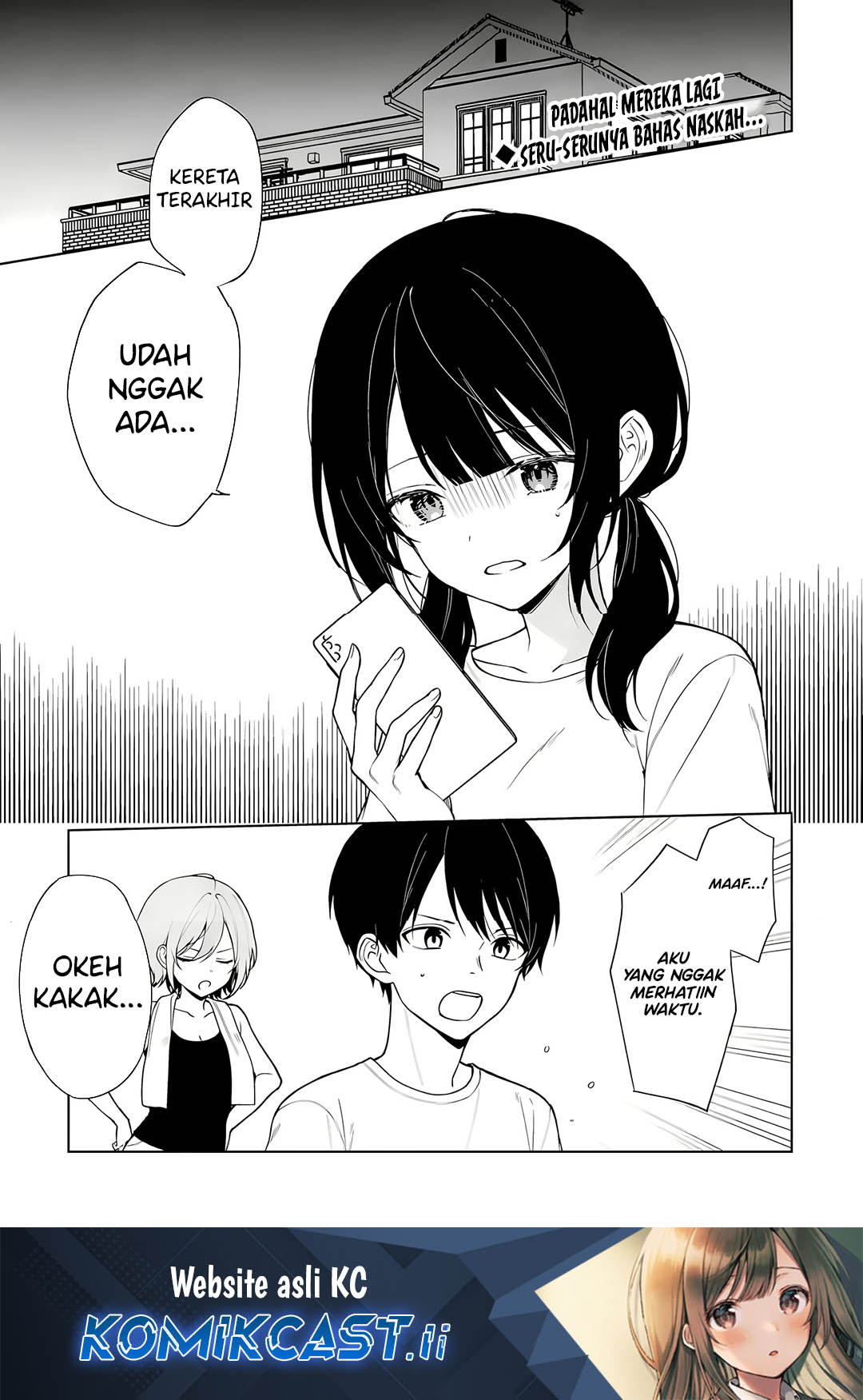Chikan Saresou ni Natteiru S-kyuu Bishoujo wo Tasuketara Tonari no Seki no Osanajimi datta Chapter 71 Gambar 2