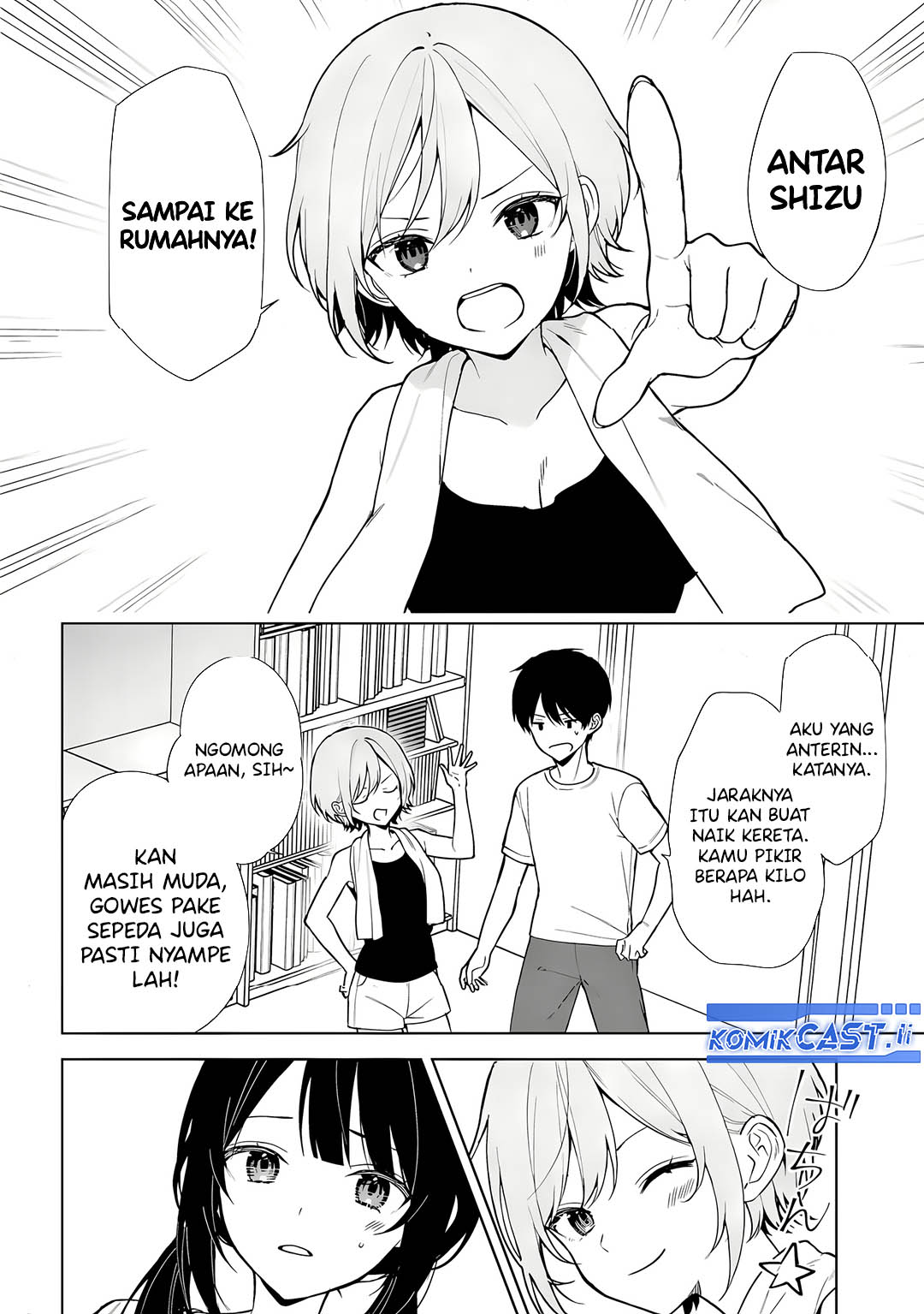 Chikan Saresou ni Natteiru S-kyuu Bishoujo wo Tasuketara Tonari no Seki no Osanajimi datta Chapter 71 Gambar 3