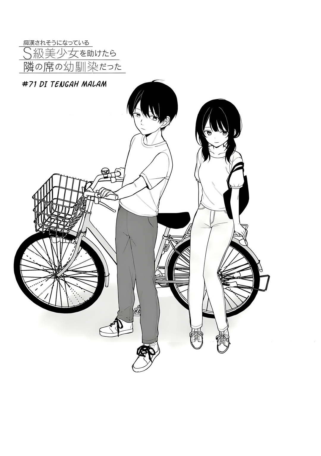 Chikan Saresou ni Natteiru S-kyuu Bishoujo wo Tasuketara Tonari no Seki no Osanajimi datta Chapter 71 Gambar 4