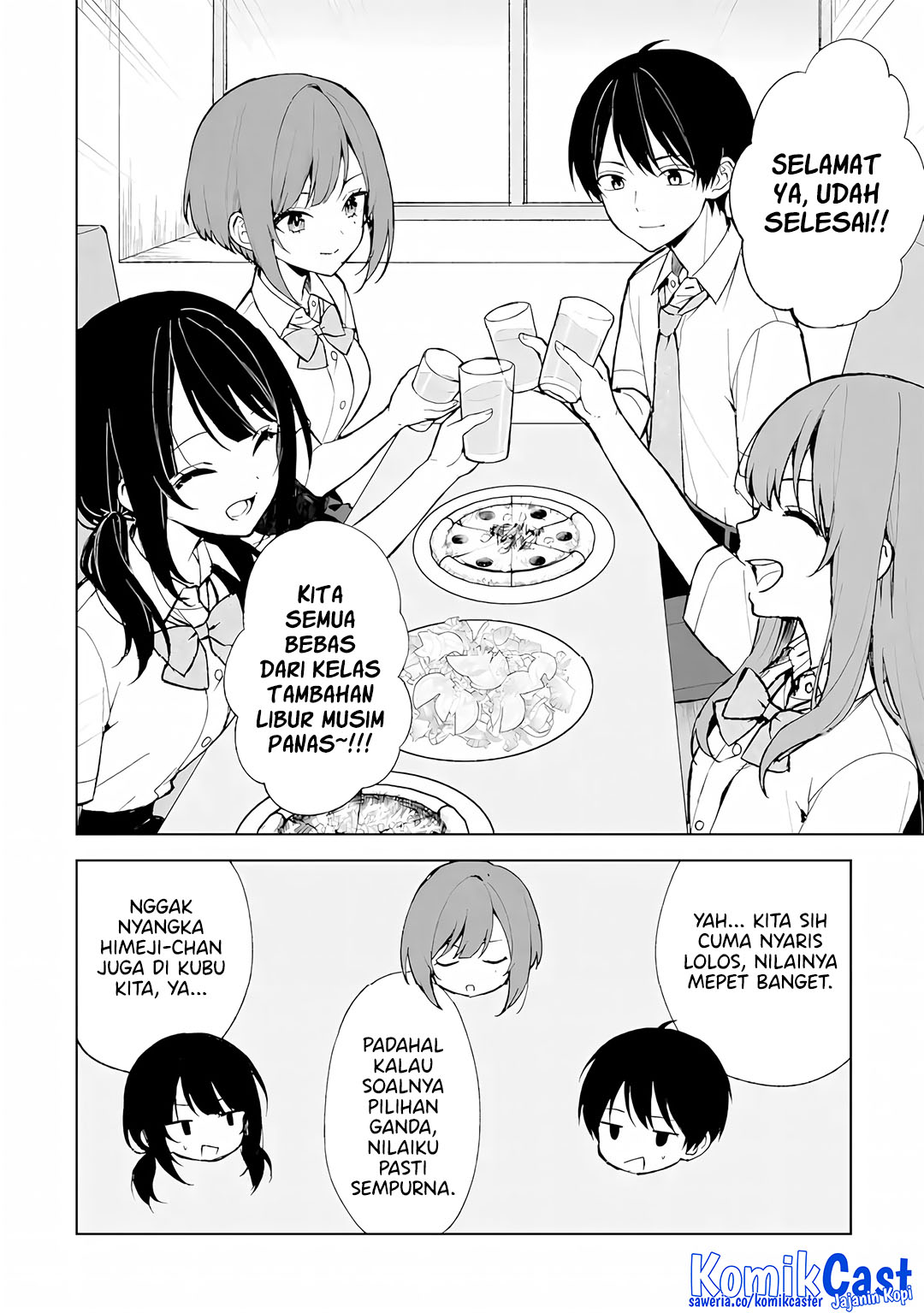 Chikan Saresou ni Natteiru S-kyuu Bishoujo wo Tasuketara Tonari no Seki no Osanajimi datta Chapter 74 Gambar 3