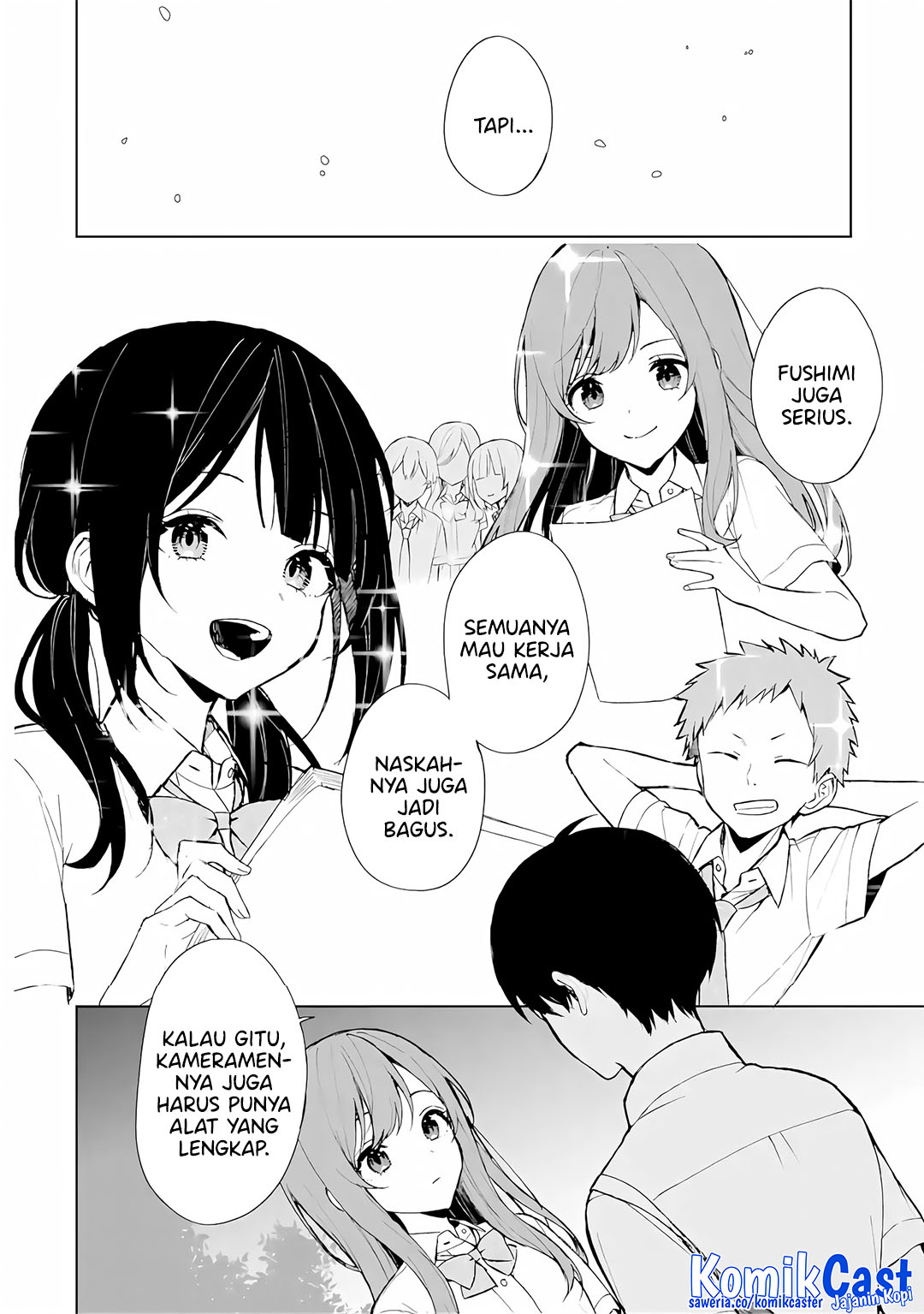 Chikan Saresou ni Natteiru S-kyuu Bishoujo wo Tasuketara Tonari no Seki no Osanajimi datta Chapter 74 Gambar 11