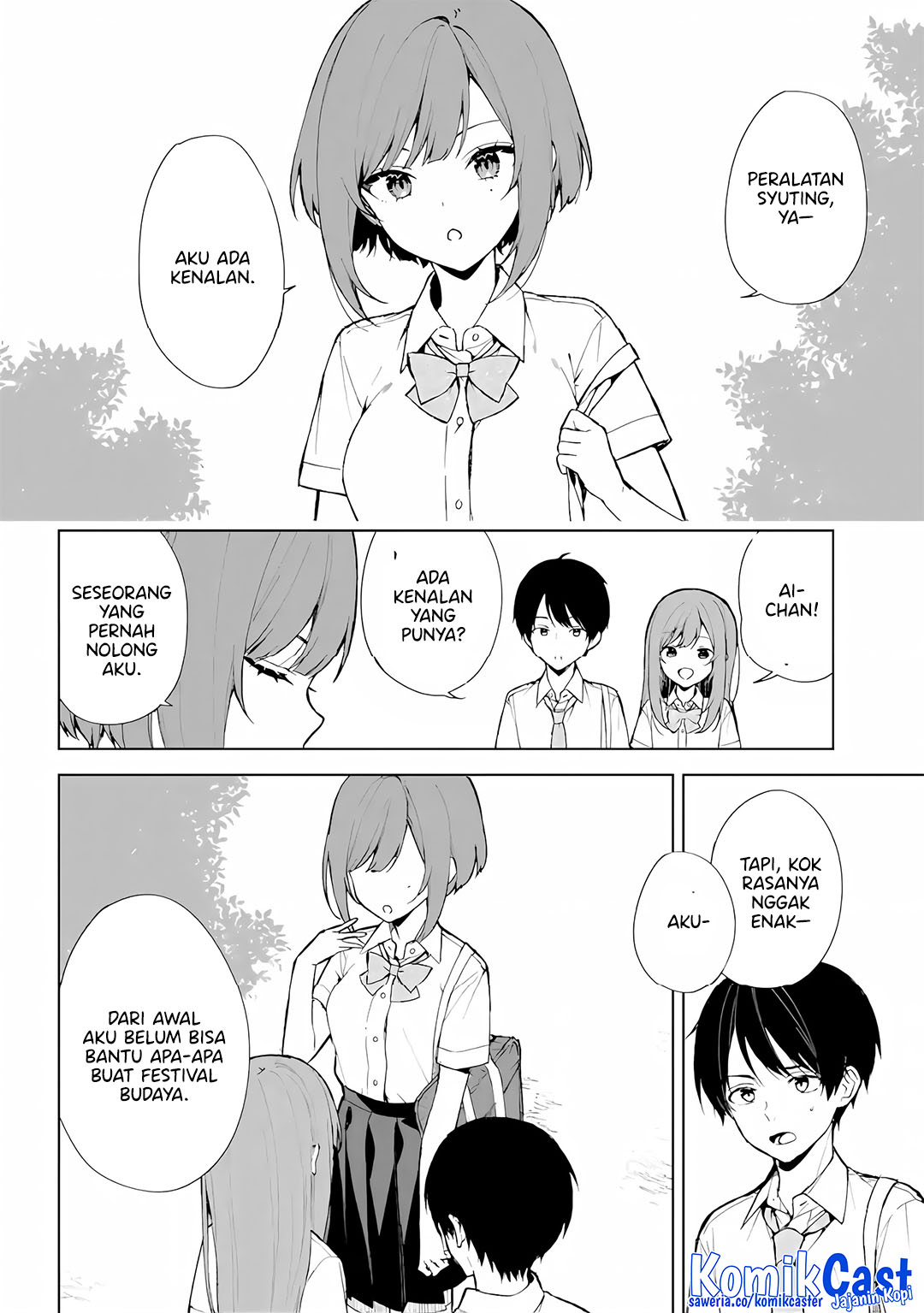 Chikan Saresou ni Natteiru S-kyuu Bishoujo wo Tasuketara Tonari no Seki no Osanajimi datta Chapter 74 Gambar 15