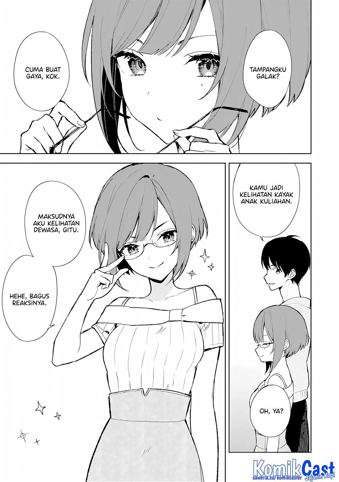 Chikan Saresou ni Natteiru S-kyuu Bishoujo wo Tasuketara Tonari no Seki no Osanajimi datta Chapter 74 Gambar 20