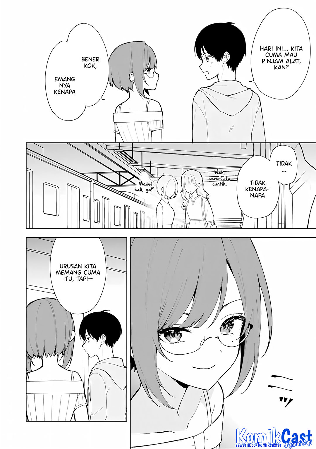 Chikan Saresou ni Natteiru S-kyuu Bishoujo wo Tasuketara Tonari no Seki no Osanajimi datta Chapter 74 Gambar 21