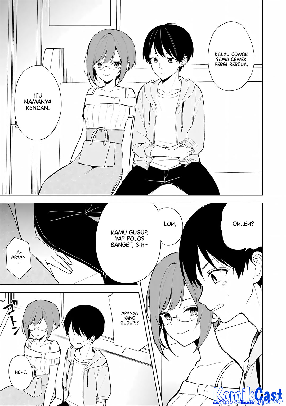 Chikan Saresou ni Natteiru S-kyuu Bishoujo wo Tasuketara Tonari no Seki no Osanajimi datta Chapter 74 Gambar 22