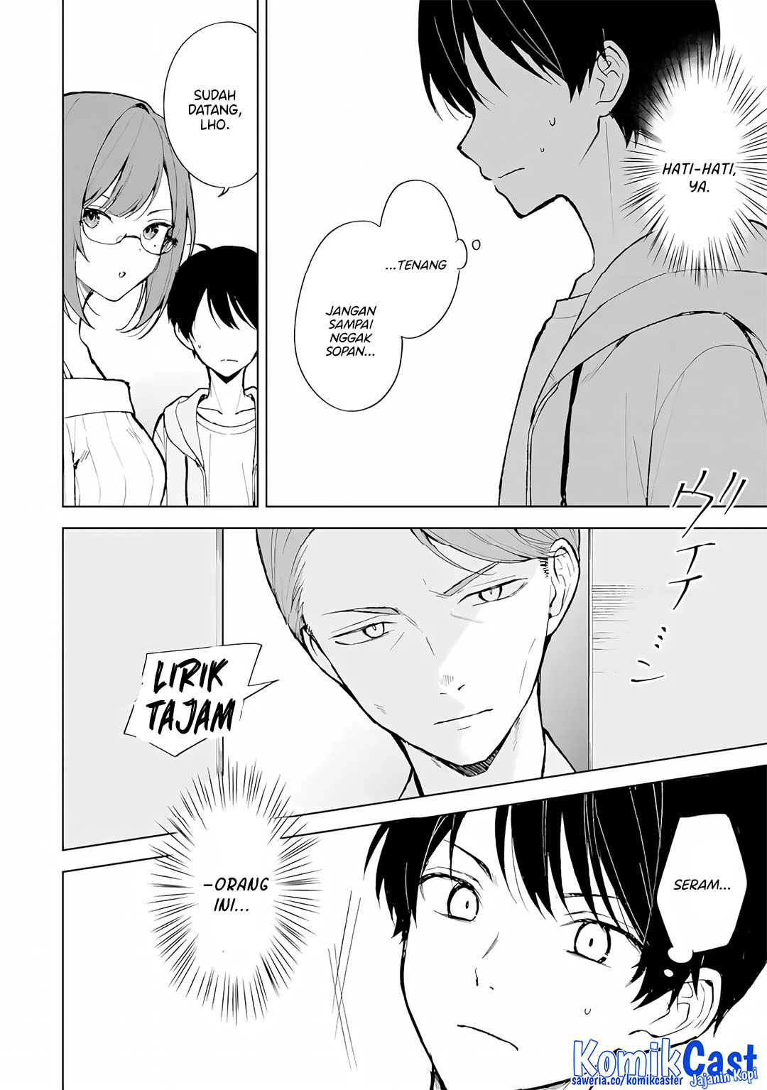 Chikan Saresou ni Natteiru S-kyuu Bishoujo wo Tasuketara Tonari no Seki no Osanajimi datta Chapter 75 Gambar 5