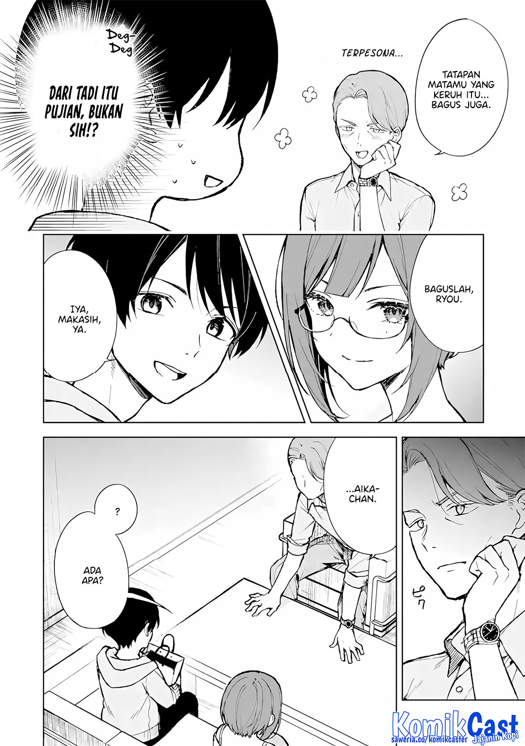 Chikan Saresou ni Natteiru S-kyuu Bishoujo wo Tasuketara Tonari no Seki no Osanajimi datta Chapter 75 Gambar 13