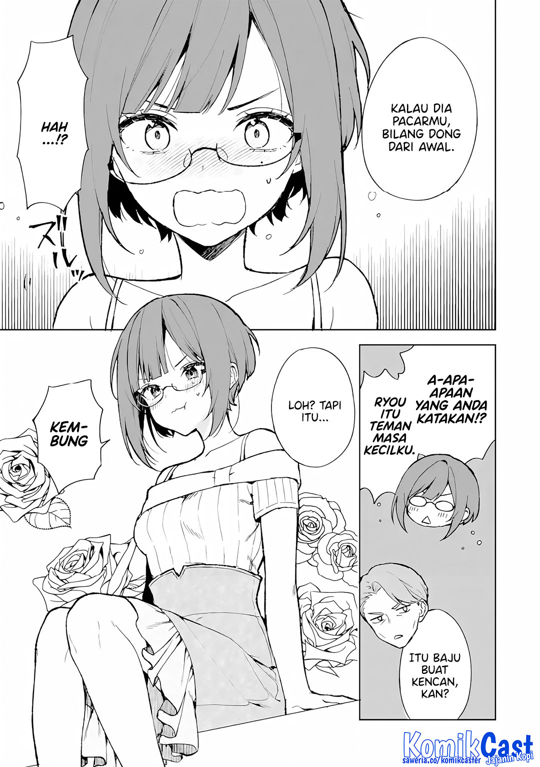 Chikan Saresou ni Natteiru S-kyuu Bishoujo wo Tasuketara Tonari no Seki no Osanajimi datta Chapter 75 Gambar 14