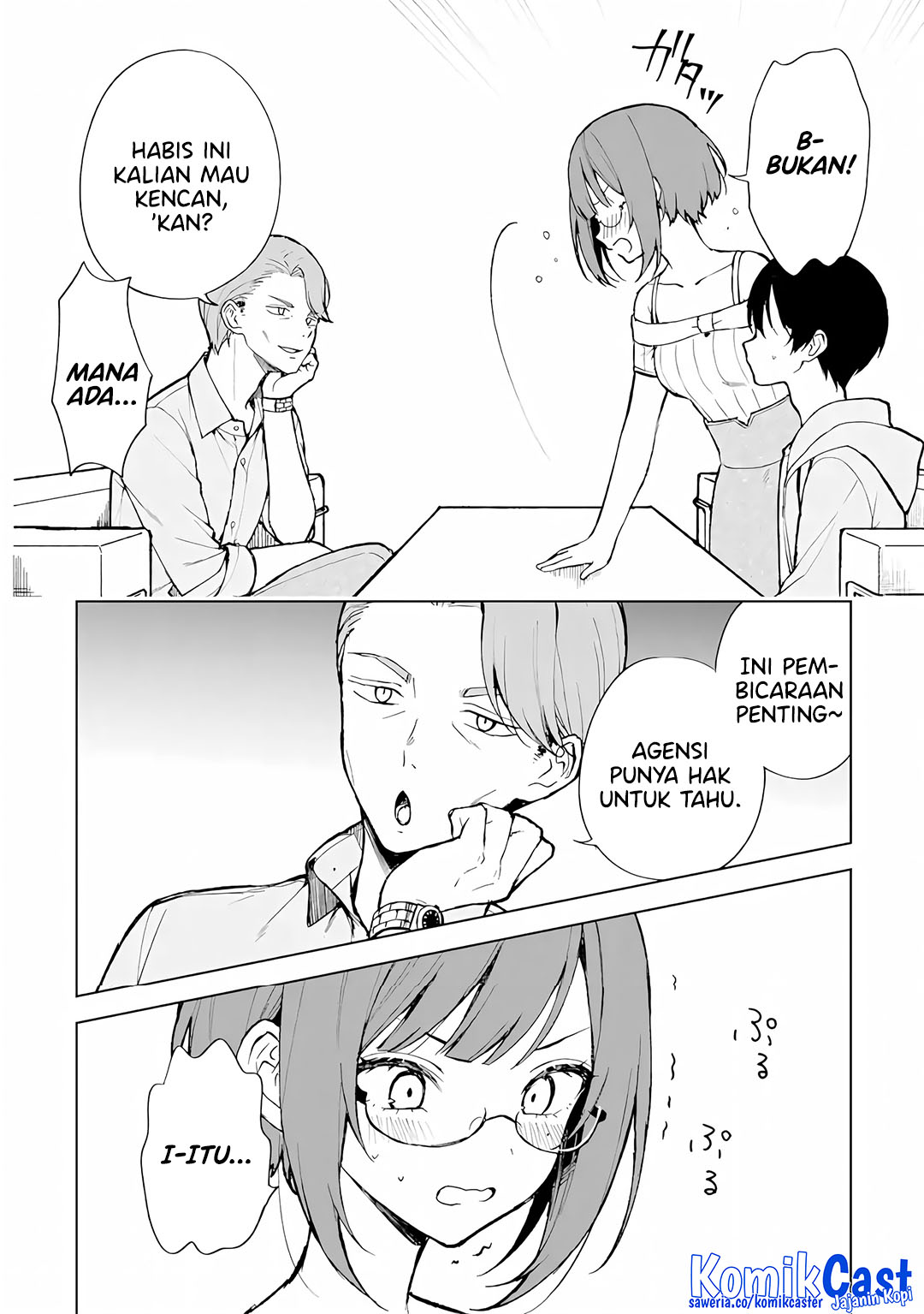 Chikan Saresou ni Natteiru S-kyuu Bishoujo wo Tasuketara Tonari no Seki no Osanajimi datta Chapter 75 Gambar 15