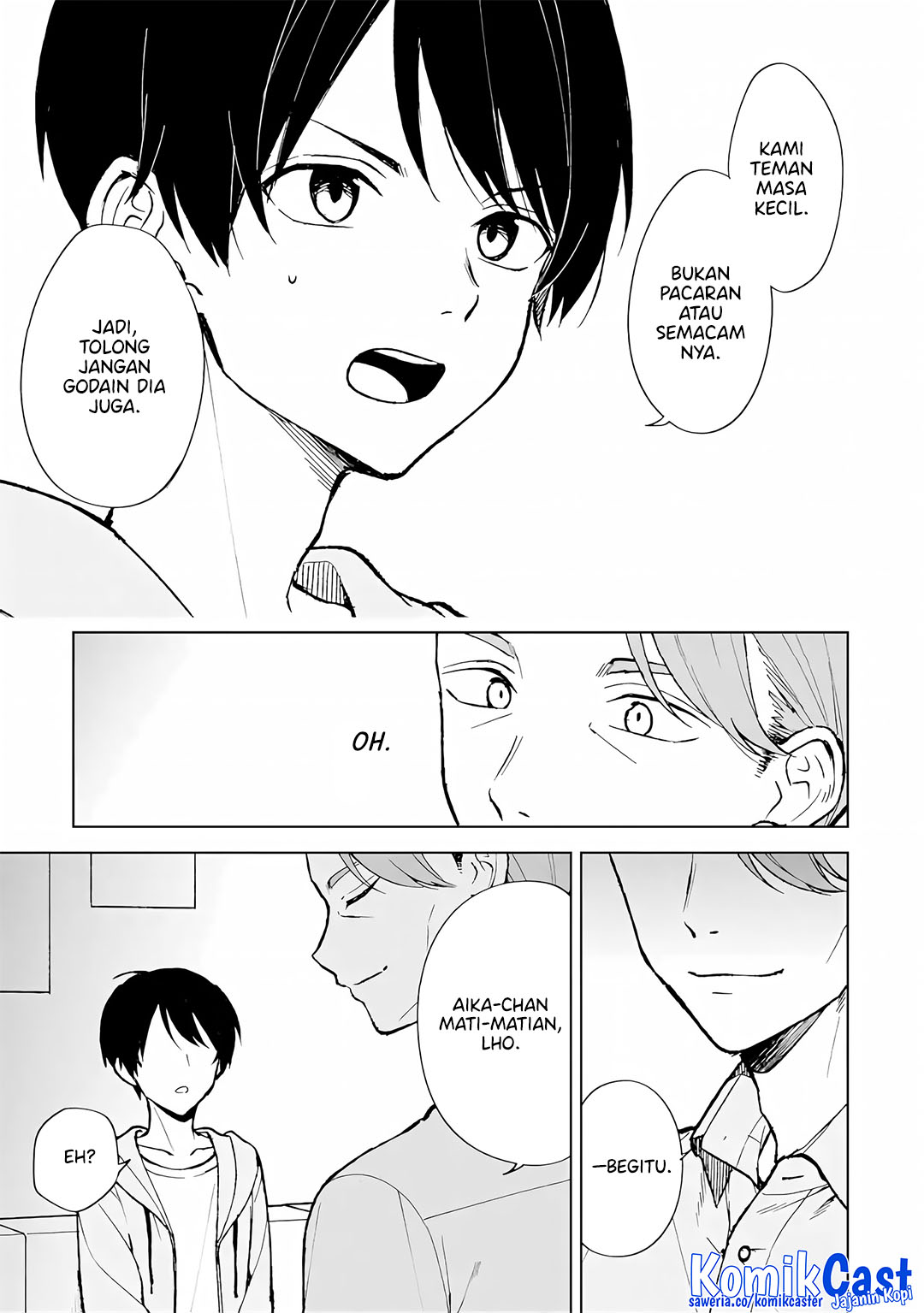 Chikan Saresou ni Natteiru S-kyuu Bishoujo wo Tasuketara Tonari no Seki no Osanajimi datta Chapter 75 Gambar 18